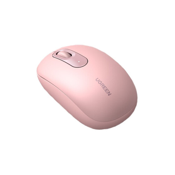 Myszka bezprzewodowa do komputera USB 2.4GHz różowa