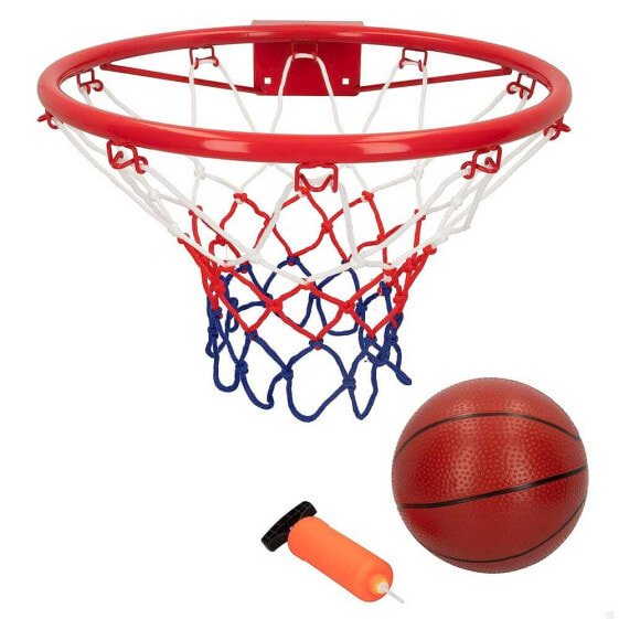 Игрушка баскетбольное кольцо CB с мячом и насосом оранжево-черное