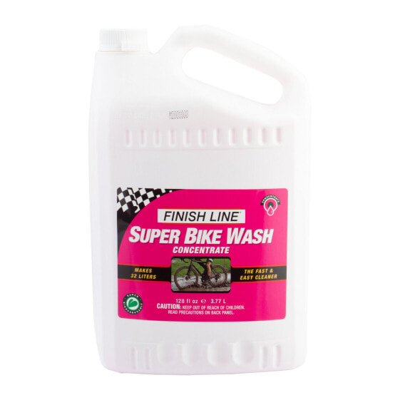 Жидкость для чистки велосипедов Finish Line Super Bike Wash 1 галлон (8 галлонов)