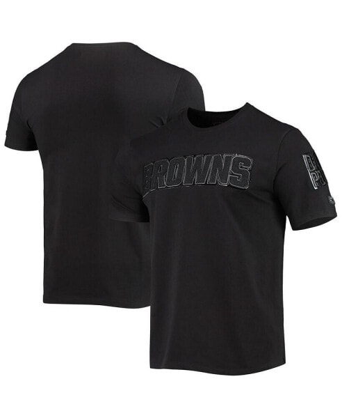 Men's Black Cleveland Browns Logo Pro Team Shirt