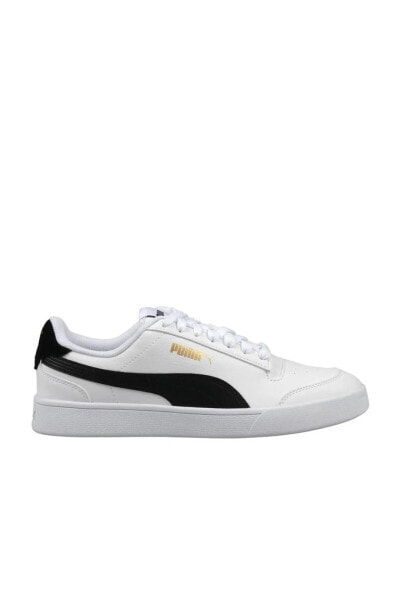 Erkek Sneaker Beyaz Siyah 309668-03 Shuffle