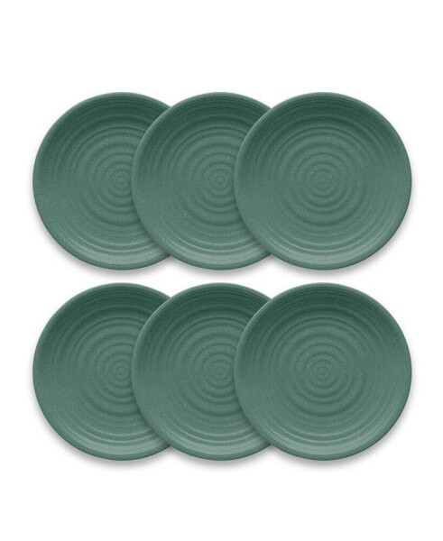 Planta Artisan 6-Piece Dinner Plate Set, 10.5"