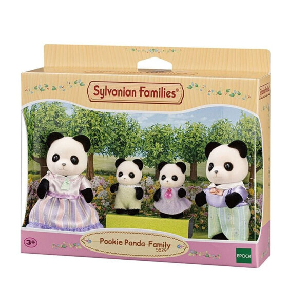 EPOCH Sylvanian Families Panda Pookie Family Figures