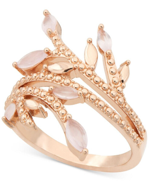 Rose Gold-Tone Crystal Flower Sprig Ring, Created for Macy's