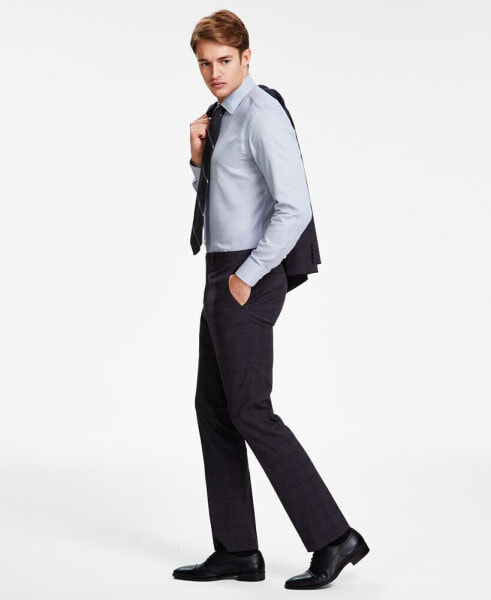 Men's Modern-Fit Stretch Suit Separate Pants