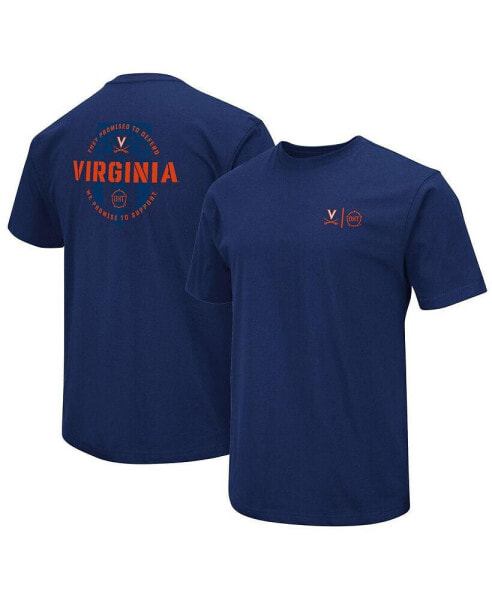 Men's Navy Virginia Cavaliers OHT Military-Inspired Appreciation T-shirt