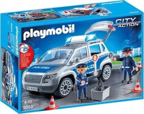 Playmobil Zestaw figurek City Action 9053 Policyjny samochód terenowy