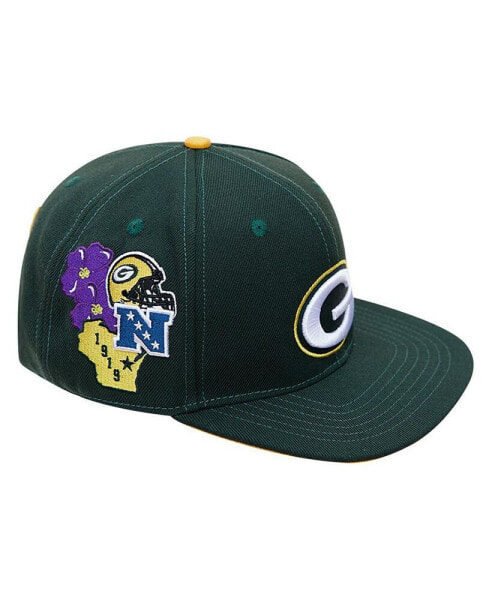 Men's Green Green Bay Packers Hometown Snapback Hat