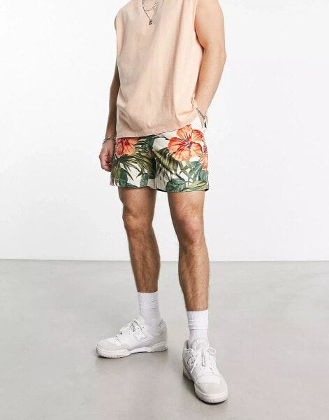 Polo Ralph Lauren x ASOS – Exclusive – Shorts mit Blumenprint und Logo