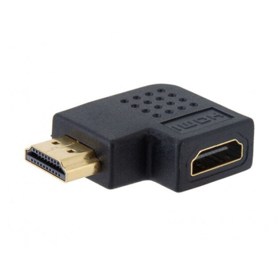 Разъем Techly IADAP-HDMI-270 - HDMI - HDMI - Черный