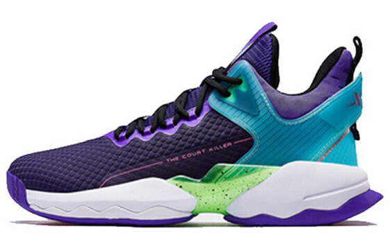 Кроссовки Xtep Basketball HighPurple-White-Blue