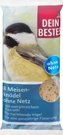 Vogelfutter, Meisenknödel ohne Netz (8 Stück), 720 g