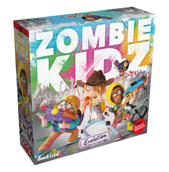 Игра настольная ролевая Asmodee Zombie Kidz Evolution для взрослых и детей 7 лет 15 минут