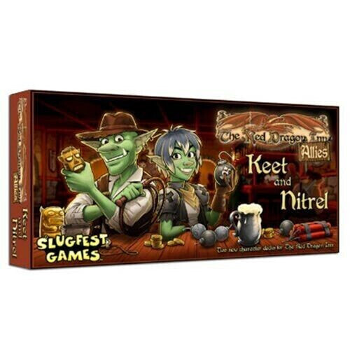 Red Dragon Inn Allies Keet and Nitrel Set Board Game by Slugfest Games Sealed
