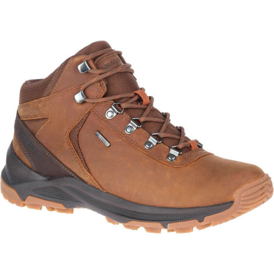 MERRELL Erie Mid Leather Waterproof Hiking Boots