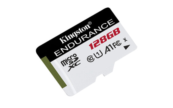 Kingston High Endurance - 128 GB - MicroSD - Class 10 - UHS-I - 95 MB/s - 45 MB/s