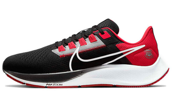 Nike Pegasus 38 气垫编织 低帮 跑步鞋 男款 黑红白 / Кроссовки Nike Pegasus 38 DJ0828-001