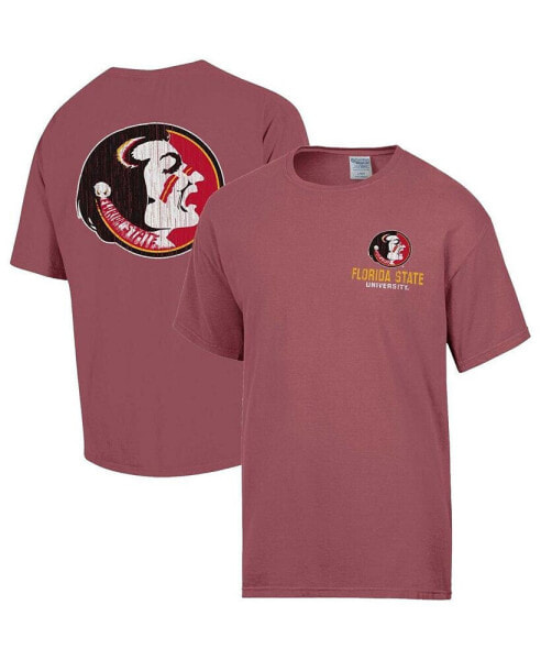 Men's Garnet Florida State Seminoles Vintage-like Logo T-Shirt