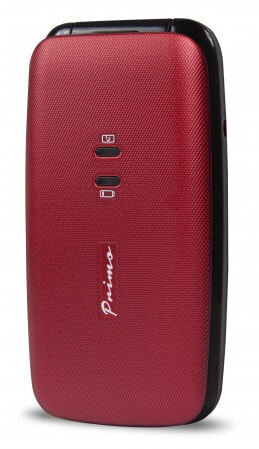 Doro Primo 401 - Clamshell - Single SIM - 5.08 cm (2") - Bluetooth - 800 mAh - Black,Red