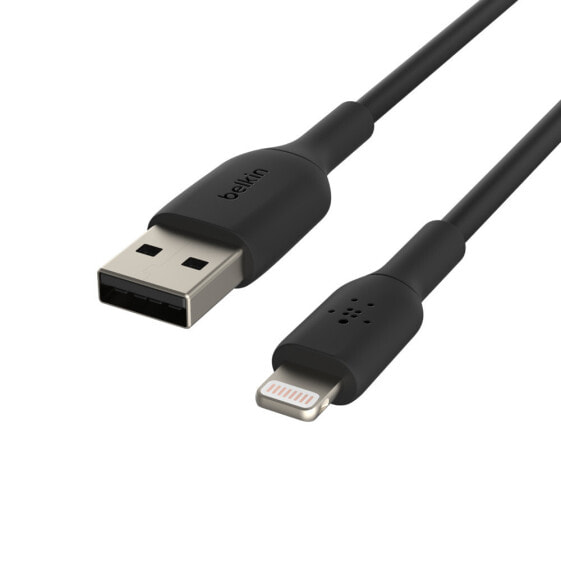 Кабель для зарядки Belkin 0.15 м Lightning - USB A - Male - Male - Черный