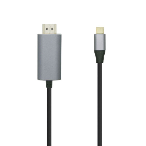 Кабель USB-C - HDMI Aisens A109-0392 Чёрный 80 см 4K Ultra HD