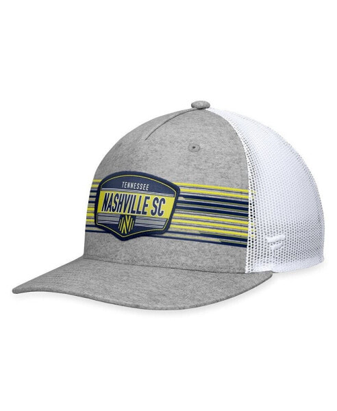 Men's Steel Nashville SC Stroke Trucker Snapback Hat