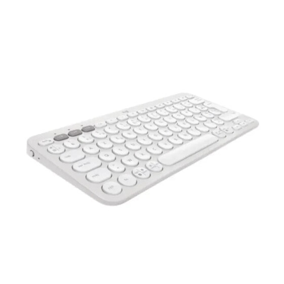 LOGITECH - Kabellose Tastatur - Pebble Keys 2 M380s - Bluetooth - Easy-Switch-Taste - Wei - (920-011804)