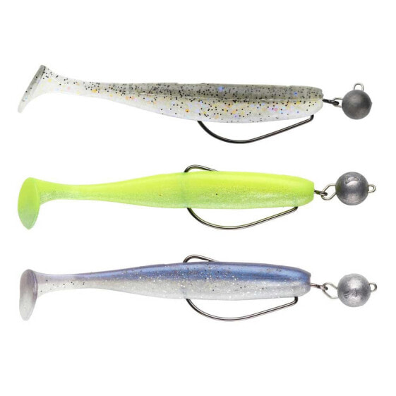 SWIMY Pompei Shad Soft Lure 100 mm+Cheburashka Rigged 7g