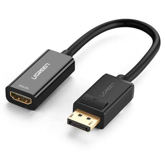 Adapter przejściówka z DisplayPort (męski) - HDMI (żeński) 4K 2K czarny