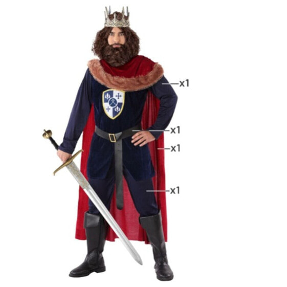 Маскарадные костюмы для взрослых Король средневековый Для взрослых