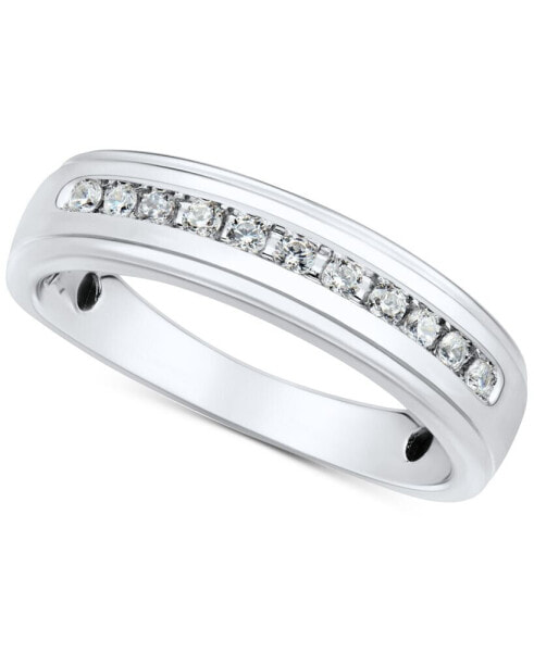 Men's Lab Grown Diamond Band (1/4 ct. t.w.) in 10k Gold