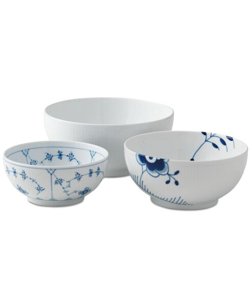 History Mix Bowls, Set of 3