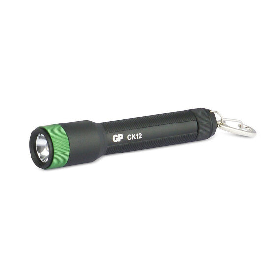 GP Battery GP Lighting CK12 - Keychain flashlight - Black - IPX4 - LED - 1 lamp(s) - 100 lm