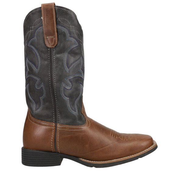 Roper Monterey Square Toe Cowboy Mens Blue, Brown Casual Boots 09-020-0904-2409