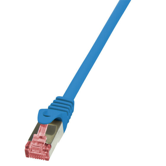 LogiLink 3m Cat.6 S/FTP сетевой кабель Cat6 S/FTP (S-STP) Синий CQ2066S