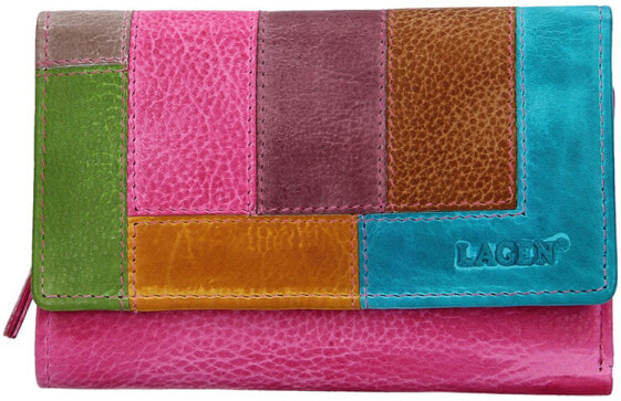 Women´s Leather Wallet LG-11 / D Fuch / Multi