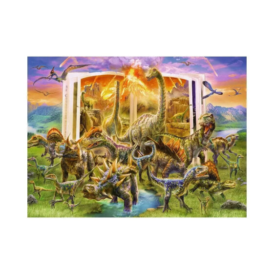 Puzzle Dino Wörterbuch XXL