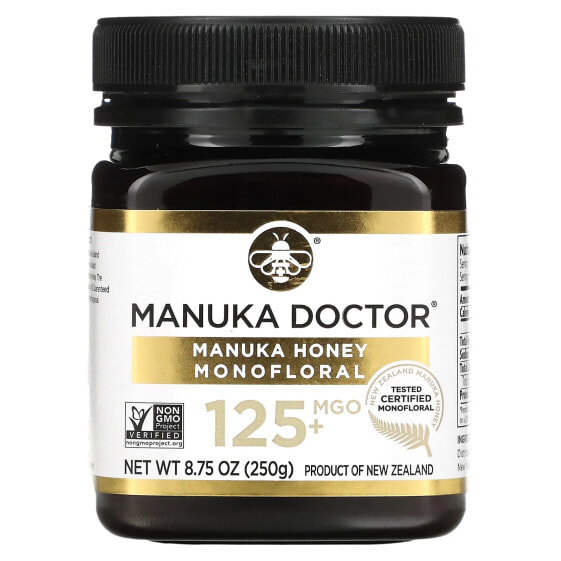 Monofloral Manuka Honey, MGO 125+, 8.75 oz (250 g)