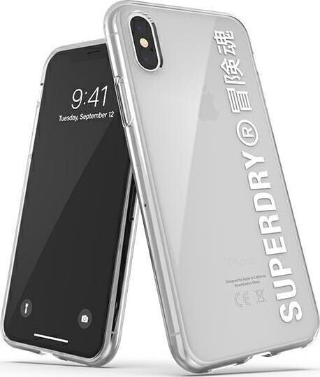 Чехол для смартфона Superdry SuperDry Snap iPhone X/Xs Clear Case белый/white 41576