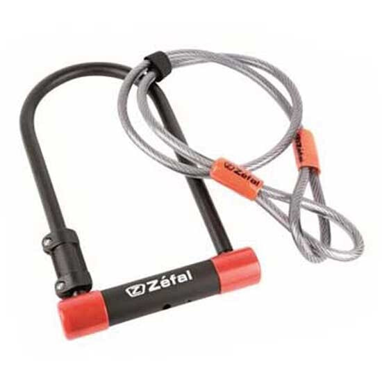 ZEFAL U-Lock With Padlock Cable 13 mm