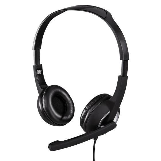 Hama Essential HS 300 - Headset - Head-band - Calls & Music - Gray - Binaural - 2 m