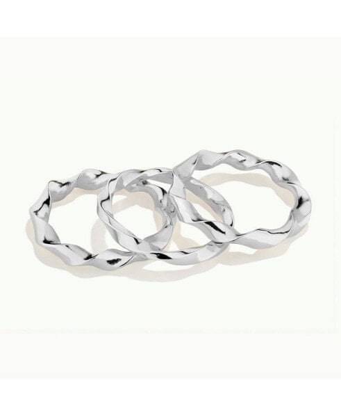 Twist Infinity Stacking Rings