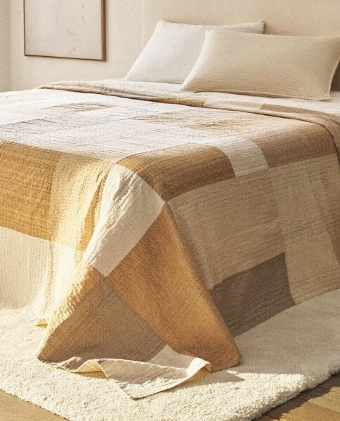 Patchwork bedspread