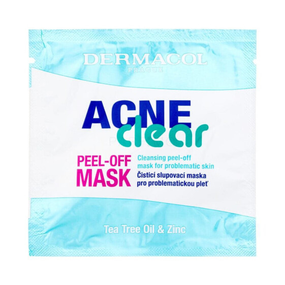 Dermacol AcneClear Peel-Off Mask 8 ml gesichtsmaske für Frauen