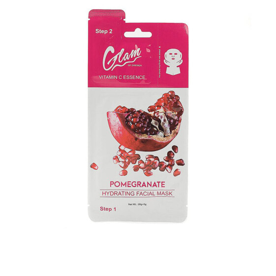 Glam Of Sweden Pomegranate Hydration Facial Mask Увлажняющая тканевая маска для лица с  экстрактом граната 35 + 5 г