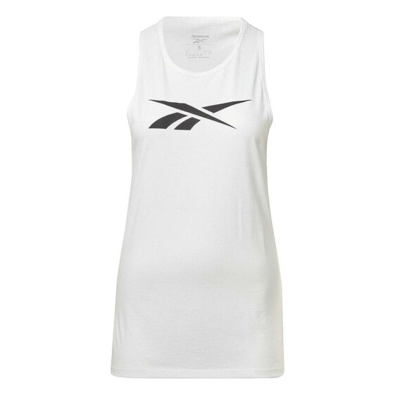 Tank Top Women Reebok TE GRAPHIC TANK HT6181 White