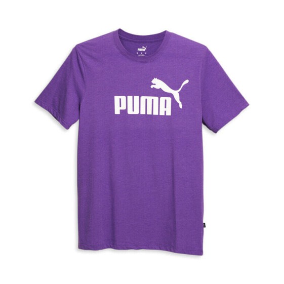 Футболка PUMA Essential Heather Purple Crew Neck