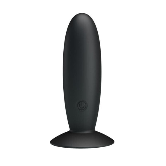 Анальный плаг Baile Pretty Love Vibrating Butt Plug Black 12 режимов振動