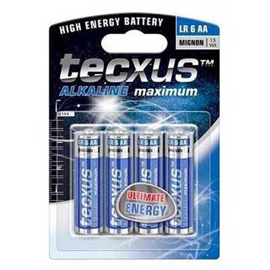 TECXUS AA Alkaline Battery 4 Units