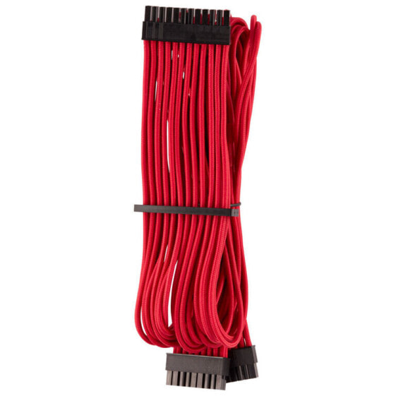 Corsair Premium Sleeved 24-Pin-ATX-Kabel (Gen 4) - rot